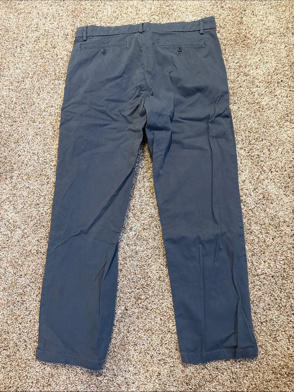 Banana Republic Men's Dark Navy Chinos